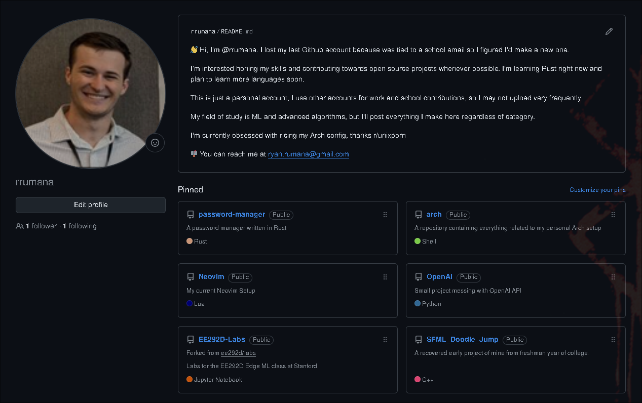 GitHub activity illustration